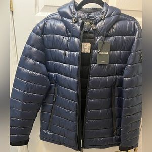 Roberto Cavalli Firenze Puff Hooded Jacket